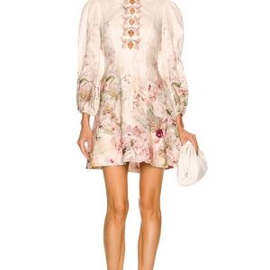 ZIMMERMANN Dancer Hummingbird Mini Dress